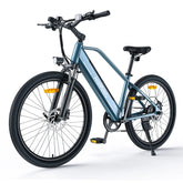 Electric Bike HillMiles MileTrail 1 - Motor 350W  Battery 36V13AH 26 Inch Oil Disc Brake - Blue